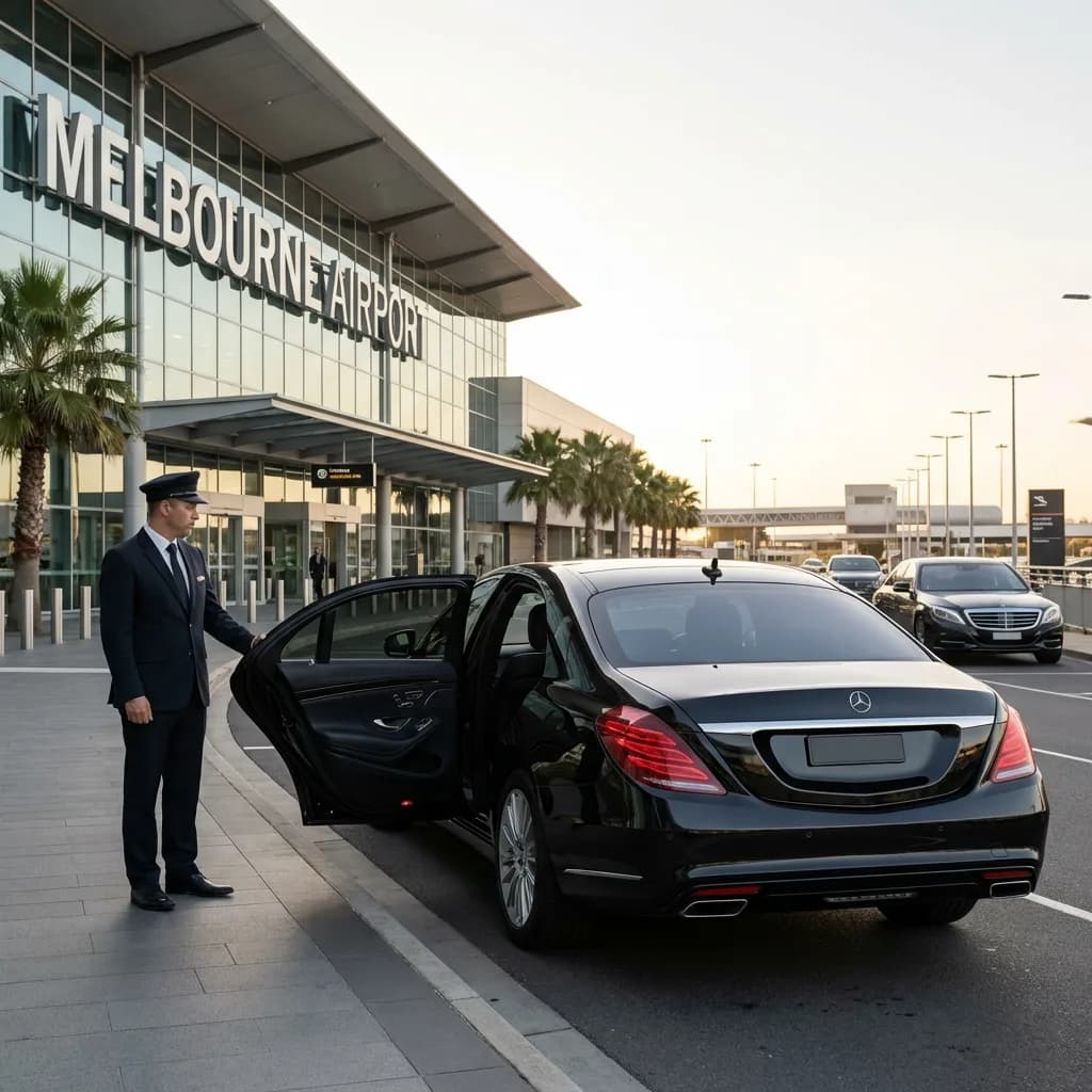 Melbourne Airport to City chauffeur transfer