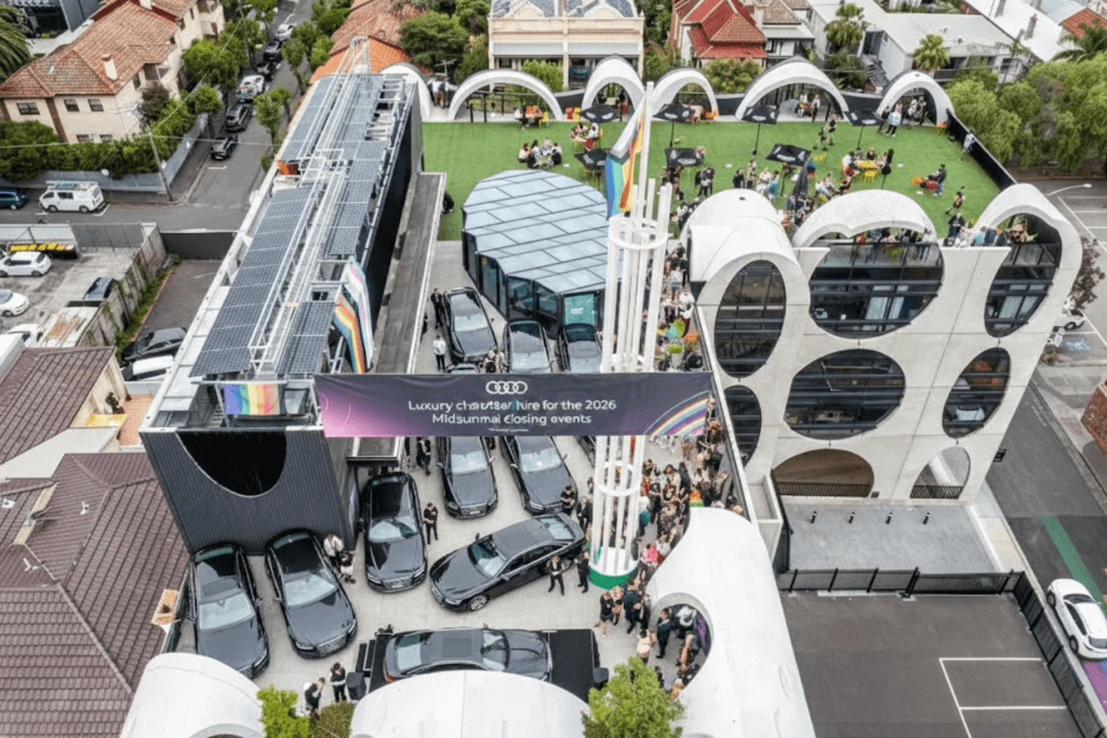 Luxury chauffeur hire for the 2026 Midsumma Festival closing events
