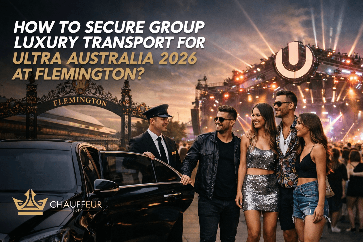 How to Secure Group Luxury Transport for Ultra Australia 2026 at Flemington?