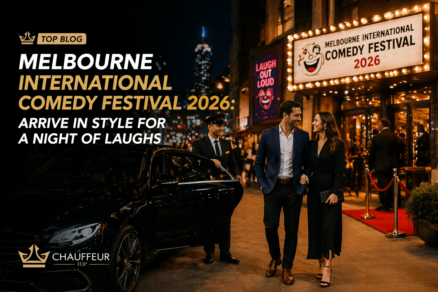 Melbourne International Comedy Festival 2026: Arrive in Style for a Night of Laughs