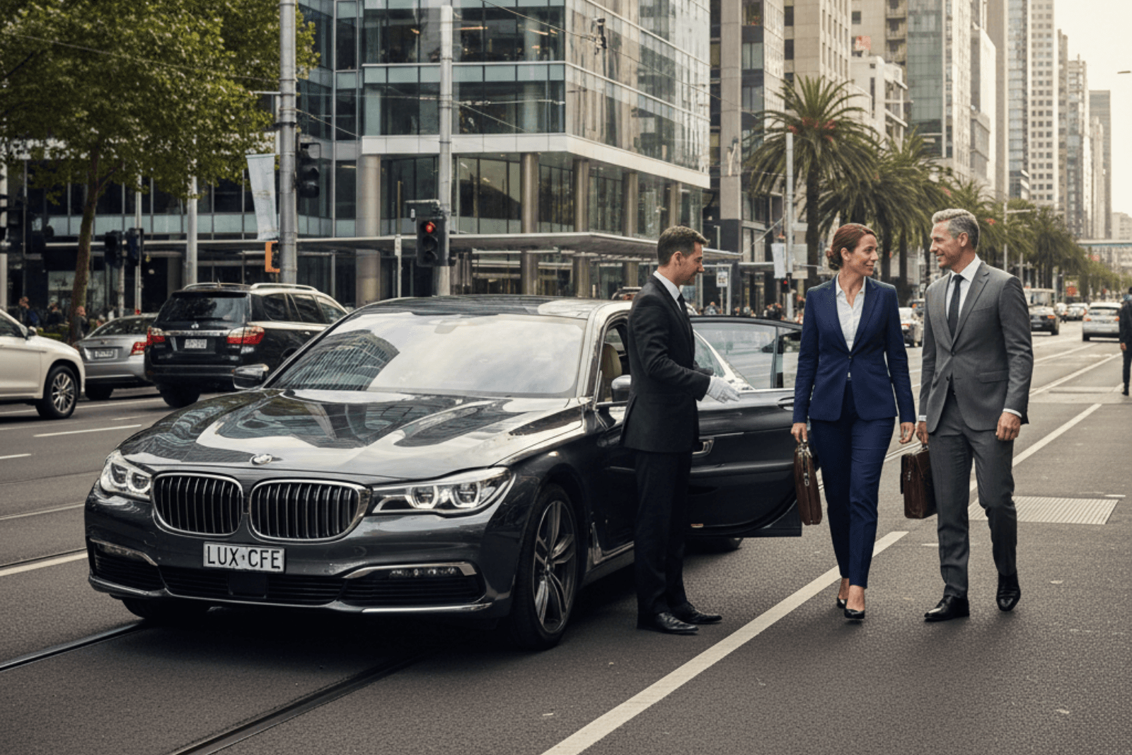 Corporate chauffeur etiquette for Melbourne’s top business executives